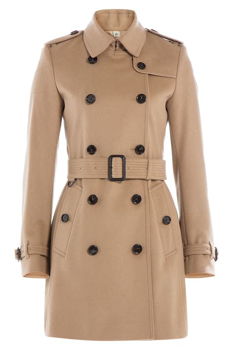 double breasted camel coat burberry|camel melange trench coat.